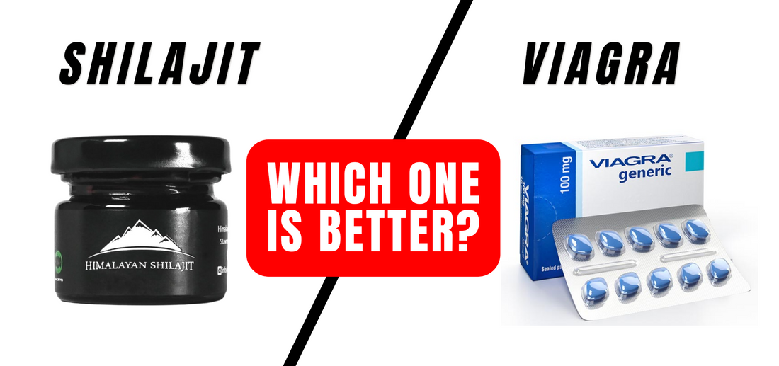 Shilajit vs. Viagra: Choosing the Ultimate Natural Health Solution